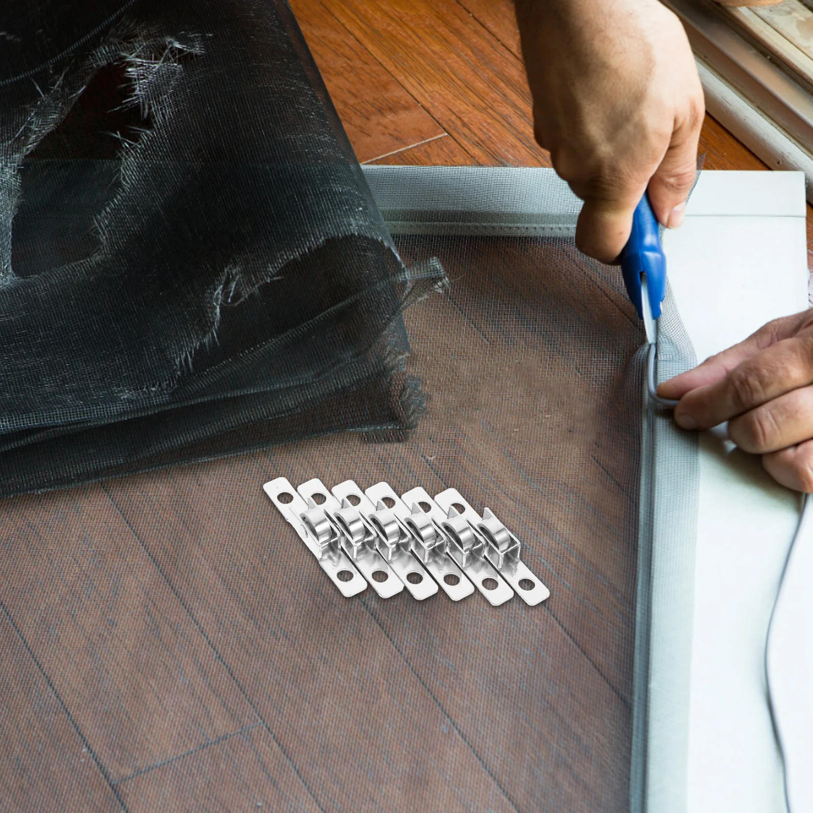 6 szt. Rolki do drzwi przesuwnych i okien, płynna praca, cicha konstrukcja, wysoka wytrzymałość, uniwersalne zastosowanie, zamiennik prowadnicy.