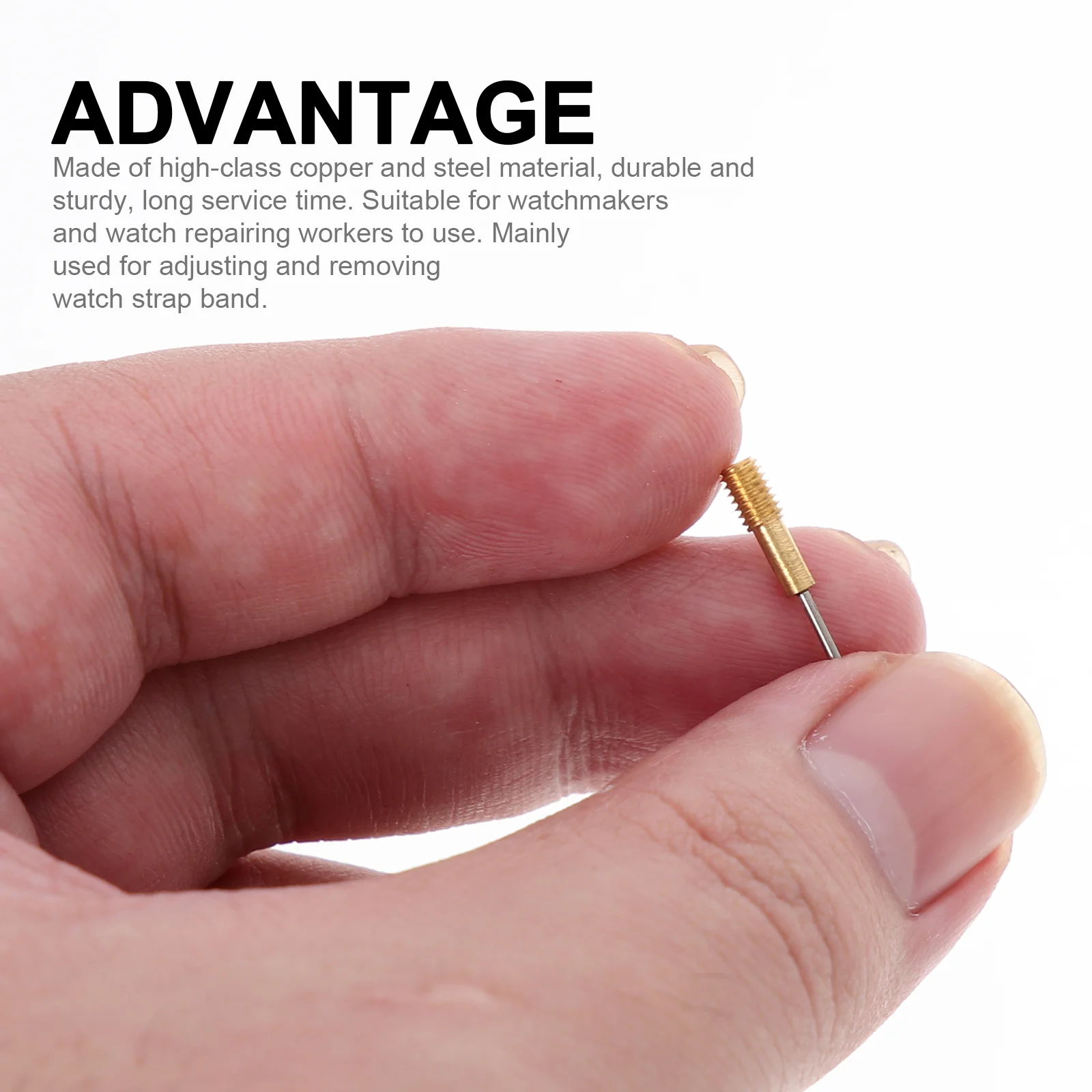 

20pcs Watch Link Removers Watchband Adjustment Needles High-Quality Copper Steel Watch Repair Tools Kit For Strap Band Removal