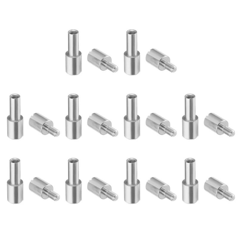 10Pcs Lock Rivets Bracket Fasteners Screw Set For Craftsmen Tool Crafting NEW arrival