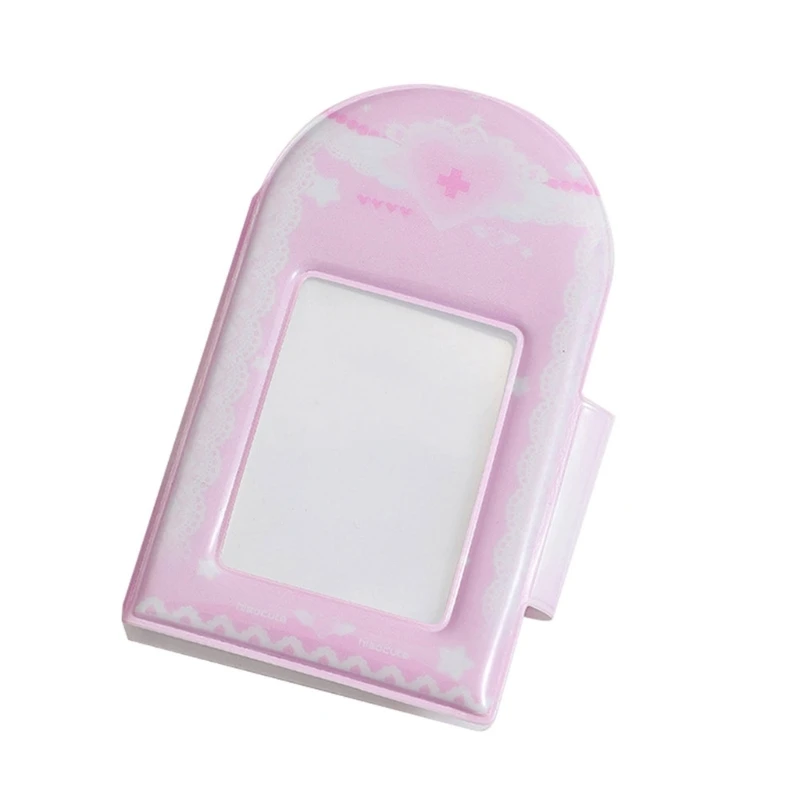 2025 New 3 Inch Mini Photo Album Hollow Kpop Photo Card Holder Kpop Photocard Binders 20 Sheets 40-Pockets Small Photo Card Book