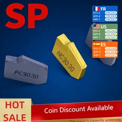 SP200 SP300 SP400 SP600 PC9030 NC3030 Slotted Carbide Inserts Parting and grooving metal Tool Lathe Tool grooving turning tool