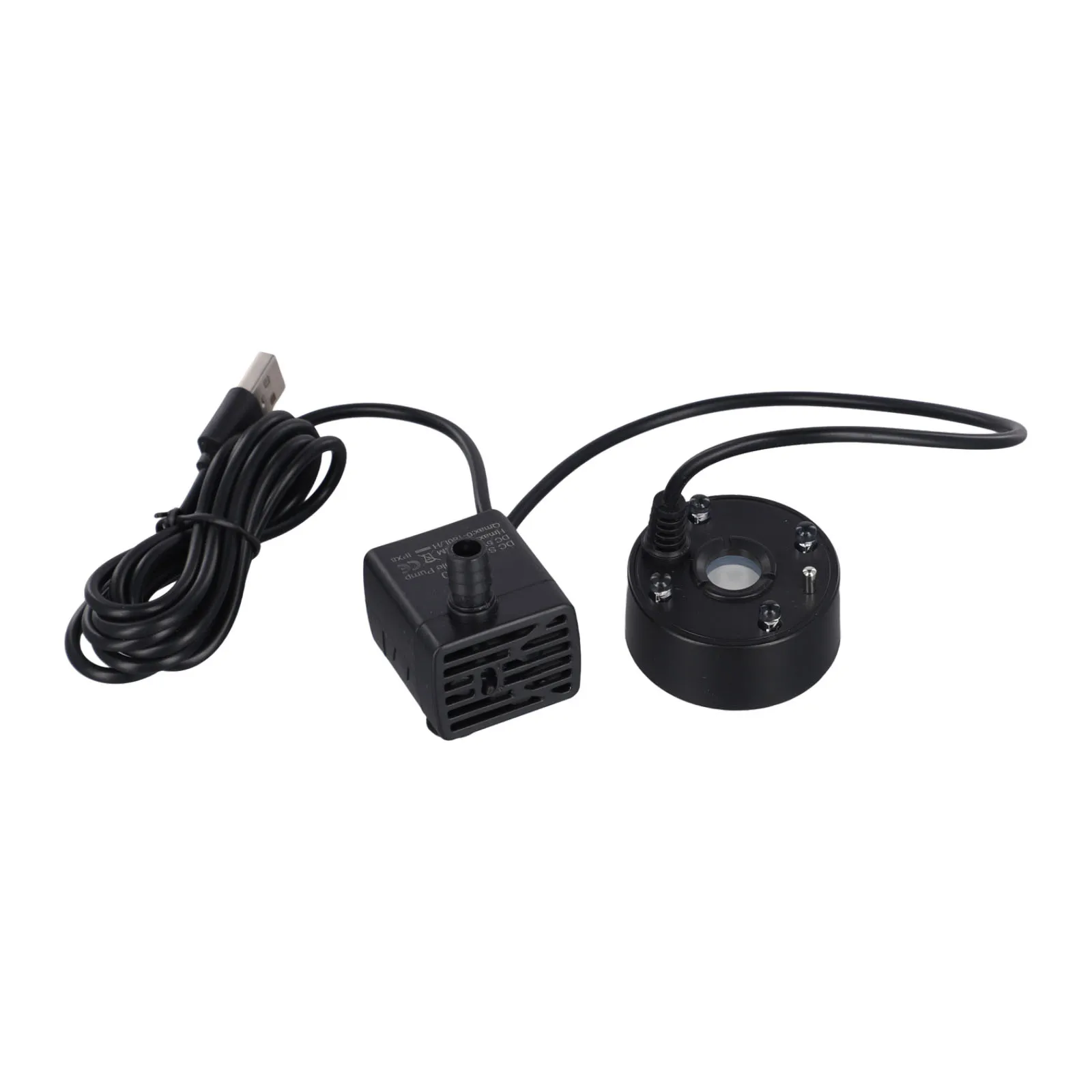 4*3.4*6 LED Colored Lights Mist Generator Atmospheric Smoke Effect Built-in Water Pump Customizable Lighting Modes