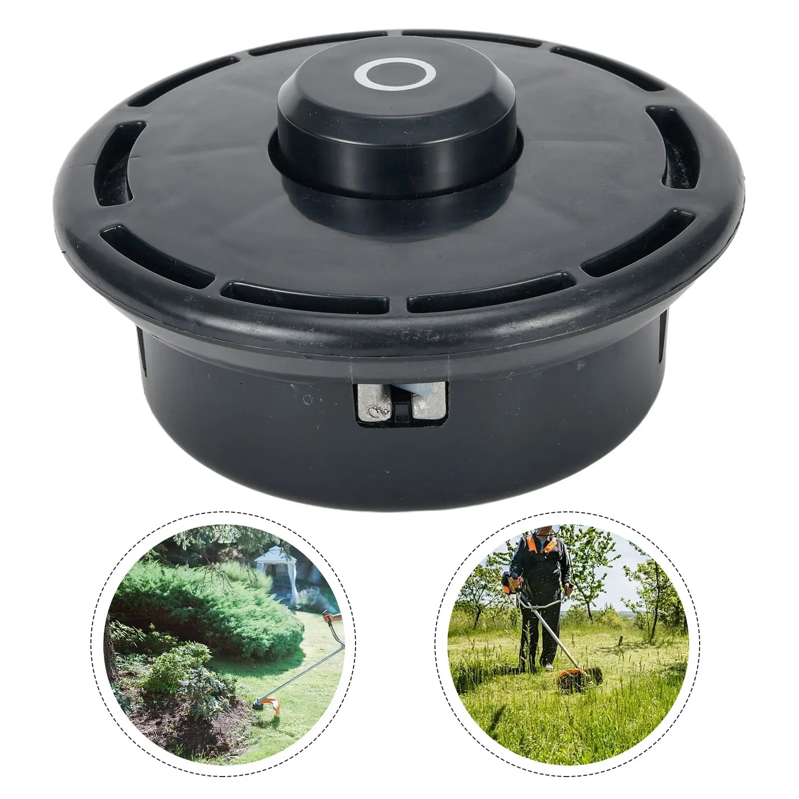 

String Line Trimmer Head Lawn Mower 10×1.25mm Brushcutter Bump Feed Line M12X1.25 For UMK425 UMK431 For UMK435 UMC425