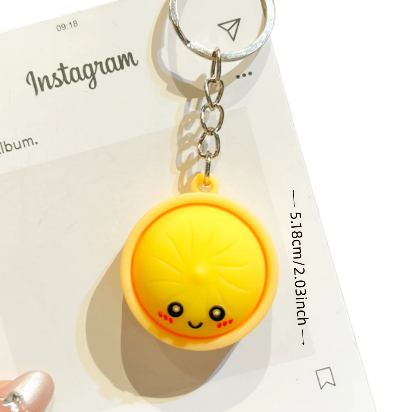 6/18 Stück Niedliche Dumpling-Schlüsselanhänger, Mini-Baozi-Anhänger Geschenkset für Preise, Taschenfüller, Rucksack-Charm-Deko, Zufällige Farben – Detail 9