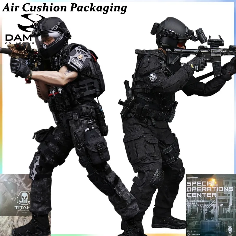 

DAMTOYS Genuine GHOST SERIES Series Military Soldier Special Operations Center Assault Force Tactics Action Figures Model Toy