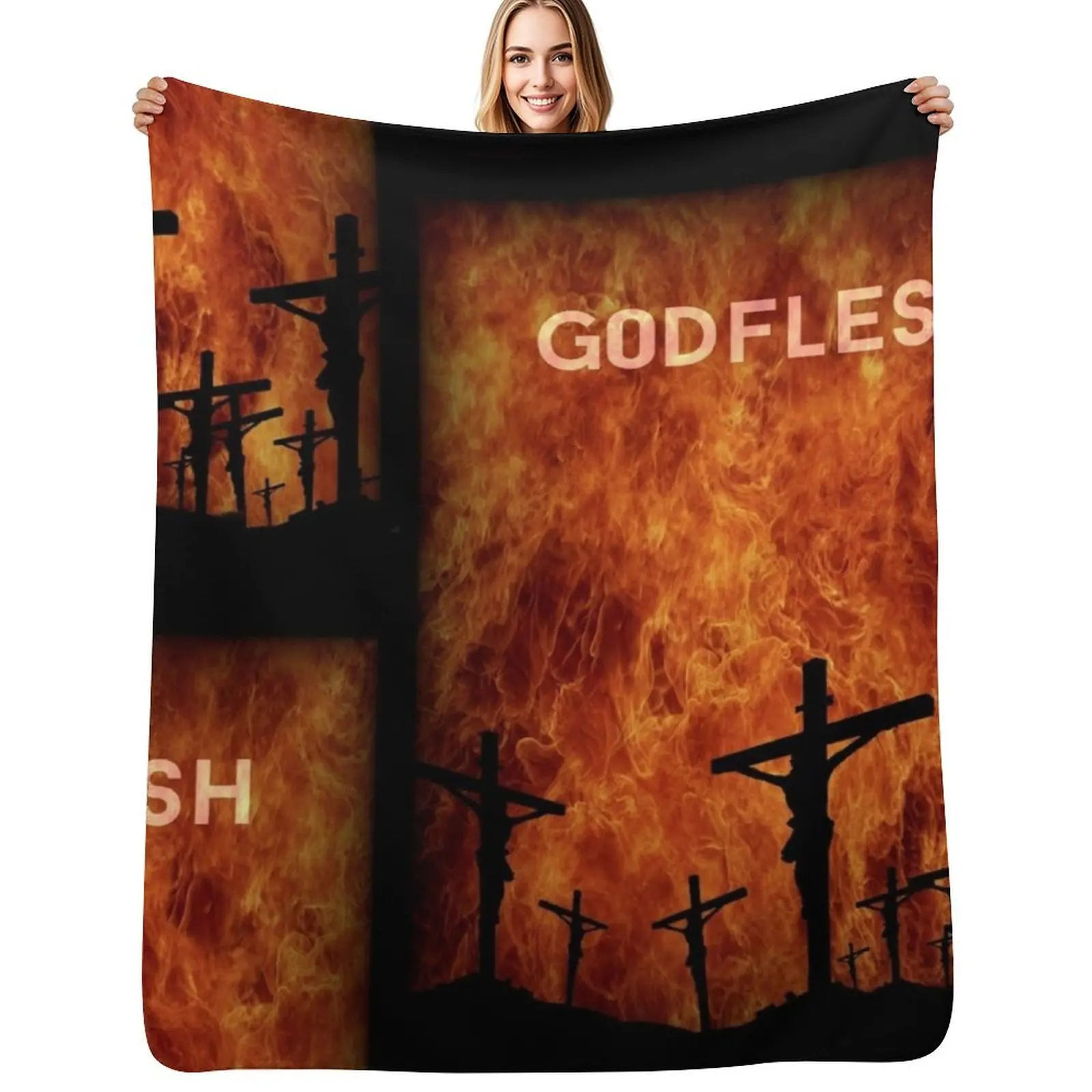 

Godflesh - Streetcleaner. Throw Blanket Reusable Durable Soft Blanket for All Seasons