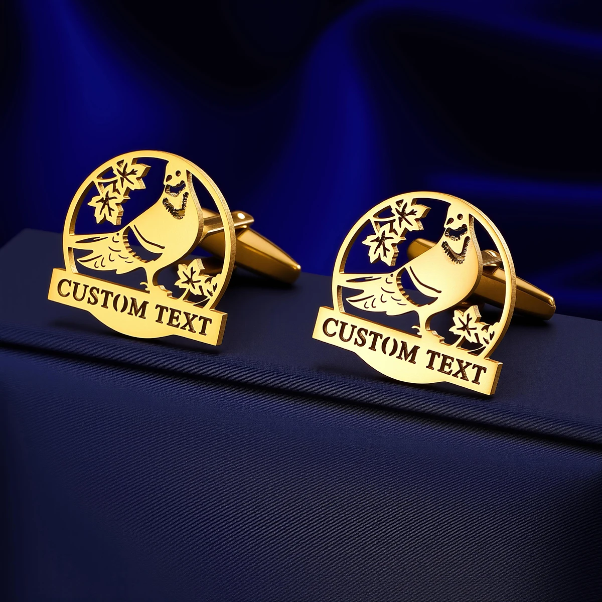 Personalized Custom Mens Shirt Cufflinks For Father Wedding Gift Customized Cuff Buttons Male Jewelry Sliver Suit Cufflink