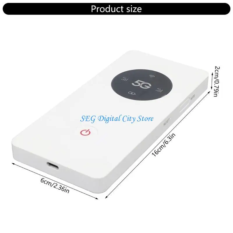 U75B WiFi Card بطارية ذات سعة كبيرة 5000 مللي أمبير في الساعة، حل إنترنت سهل الاستخدام للمنزل والمكتب #6