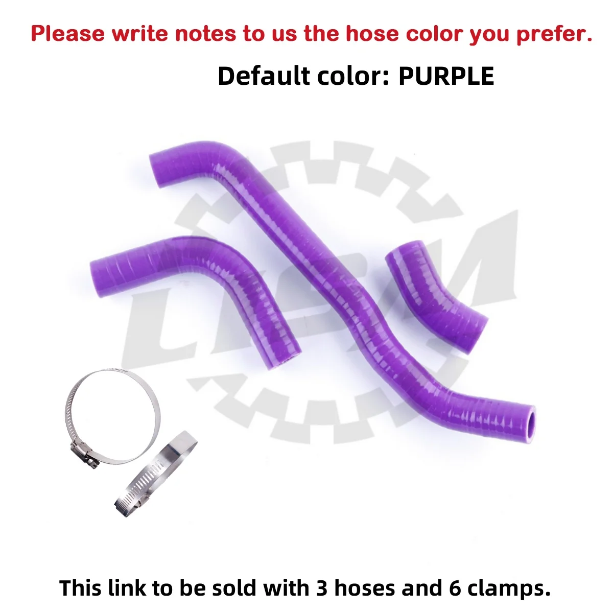 

3PCS 3PLY For 2000-2021 Suzuki DRZ400 DRZ400S DRZ400SM Motorcycle Silicone Radiator Hose Kit Pipe 2001 2002 2003 2004 2005