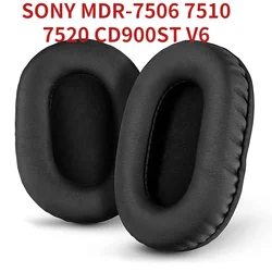 Earphone Sleeve Headset For SONY MDR-7506 7510 7520 CD900ST V6 Headphone Ear Pads Soft Memory Foam For Extra Comfort
