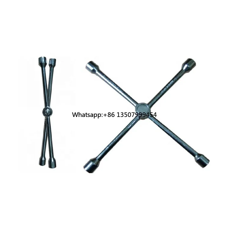 Hot Style Foldable Rotary Folding Type Space Saving Tire Repair Cross Rim Wrench