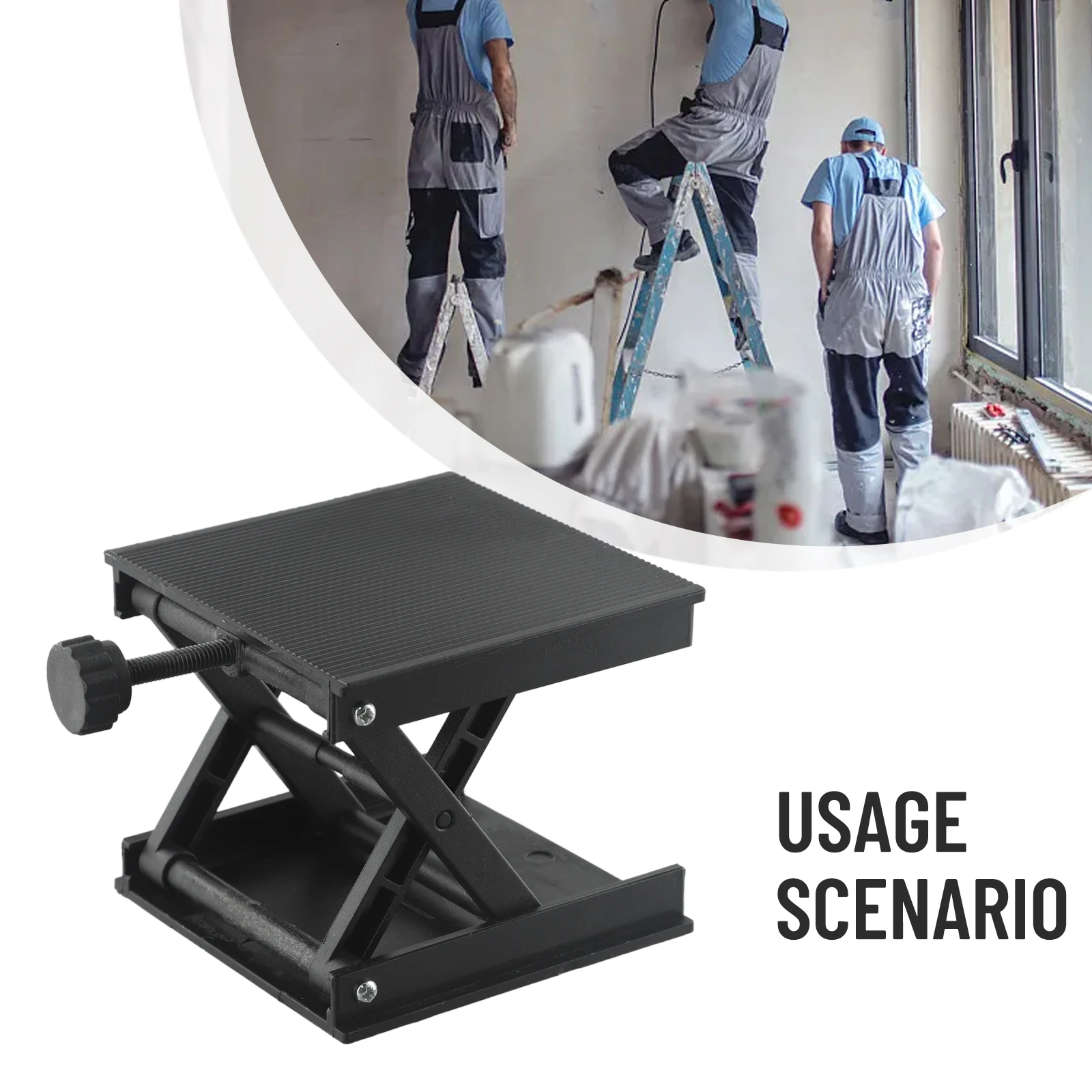 Construction Tools Lifting Platform Black Hardness Hot Sale Plastic Rust High Quality Materials Practical Replaceable