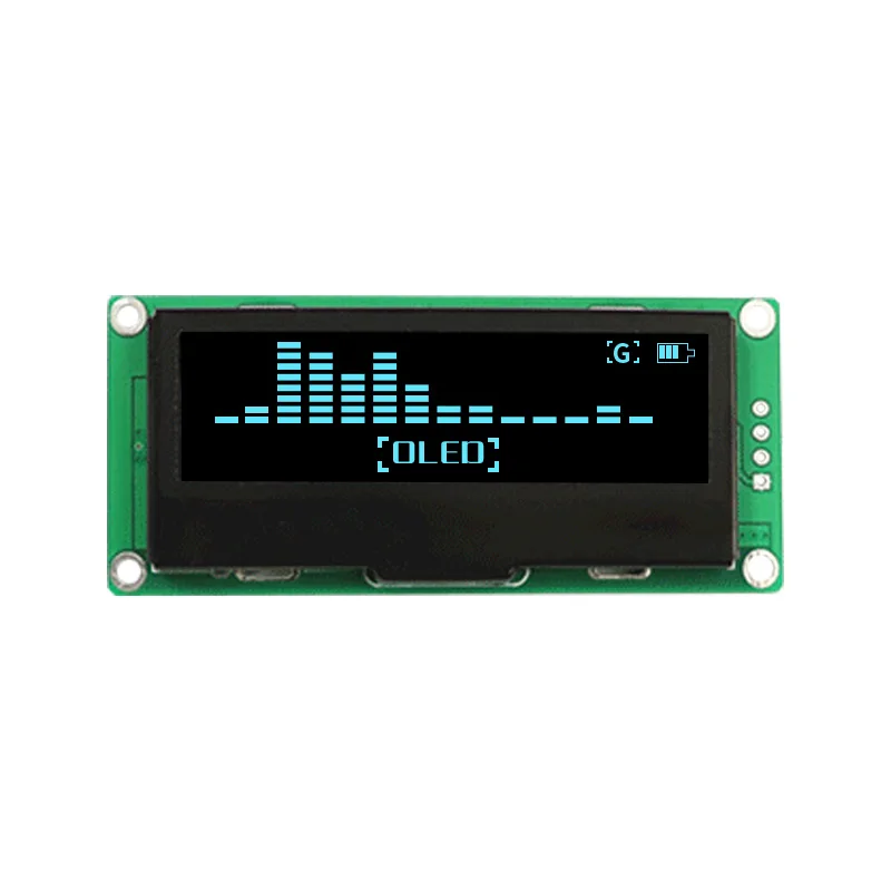 2.23 polegada oled display módulo tela lcd 128x32 dot matriz ssd1305 driver 4 pinos iic interface