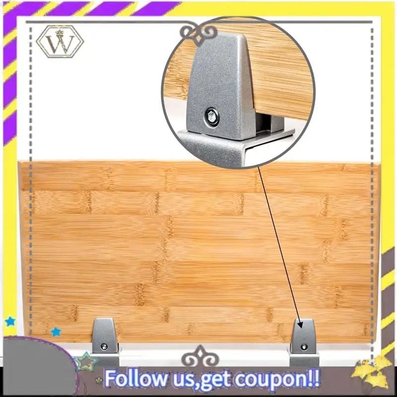 

New Heavy Duty Sneeze Guard Clamp For 1/8 Inch To 1 Inch Thick Panel,Desk Partition Support Clamps Desktop Divider Holder