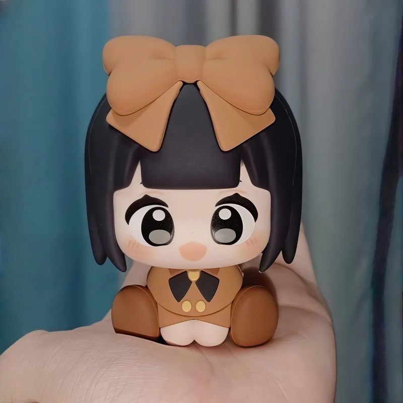 

Genuine Minidoll 8cm Time Agent Yingdu College Sitting Soft Plastic Ornament Blind Box Surrounding Doll Doll Handmade Gift