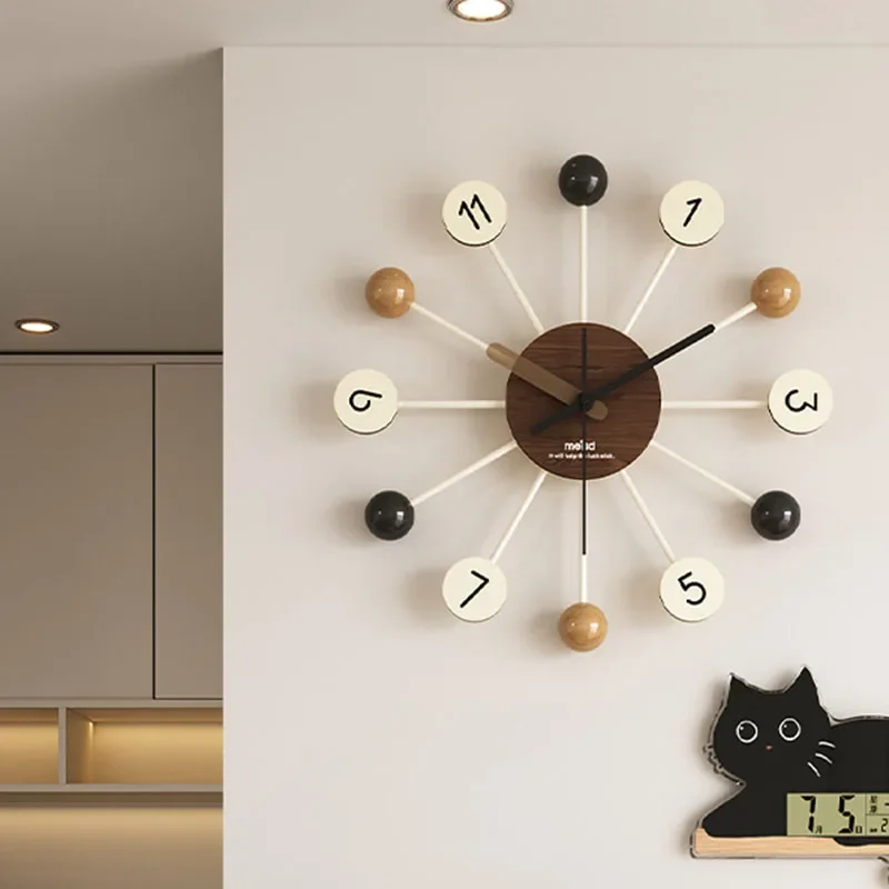 Digital Fashion Wall Clocks Chinese Style Minimalist Design Silent Creative Wall Watch Luxury Relogio De Parede Home Design