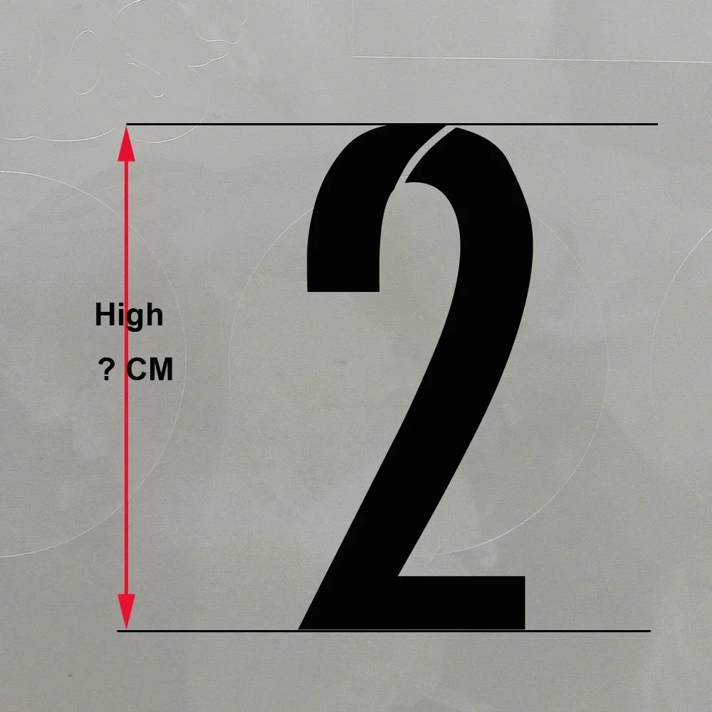 5-23 سنتيمتر الموسم 2016 الحديد على عدد بقع 24 ألوان DIY بها بنفسك مخصص كرة السلة كرة القدم جيرسي عدد الملابس الساخن نقل ملصق #1