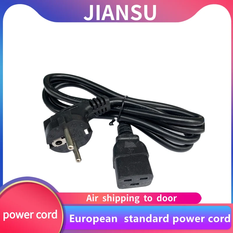 3PIN EU Power Cord US UK AU Plug IEC C13 Power Adapter Cable For Dell Desktop PC Monitor HP Epson Printer LG TV Projector