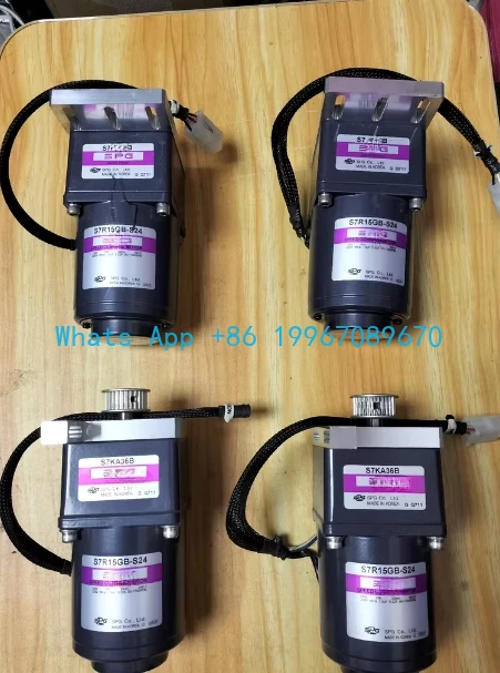 

Used original, motor model: S7R15GB-S24 gear reducer model: S7KA36B