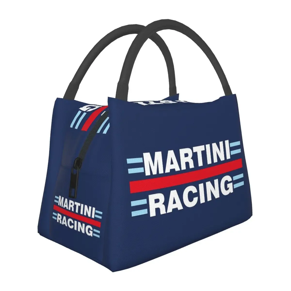 

Martini Racing (backgroundless) Lunch Bags Insulated Bento Box Lunch Tote Picnic Bags Cooler Thermal Bag for Woman School