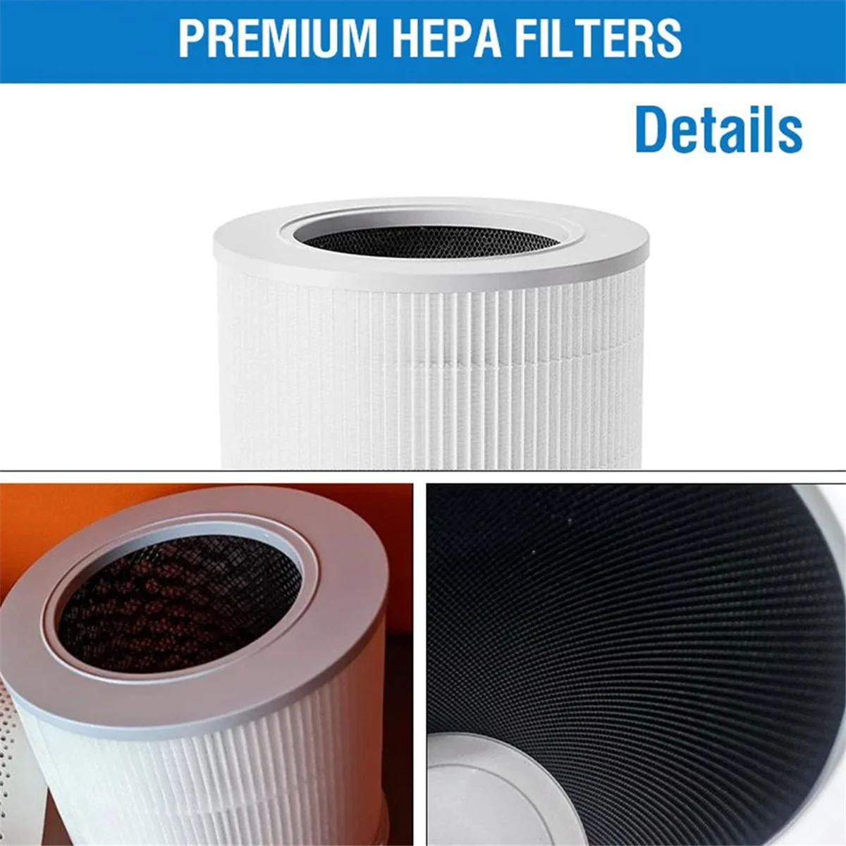 Shop Now Air Purifier Filter for Xiaomi Air Purifier 4 Compact Filter Smart Air Purifier PM 2.5 with Activated Carbon Filter