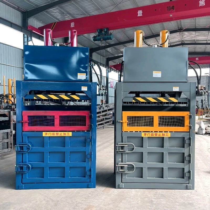 Online Wholesale  Hydraulic Baling Press Machine Waste Cardboard Hydraulic Baler Scrap Metal Hydraulic Baler