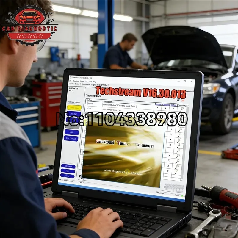 2026 hot Diagnostic Tool V16.30.013 Techstream for Toyota Lexus Scion ECU/ECM Programming Coding Key Learning System Scan Reset