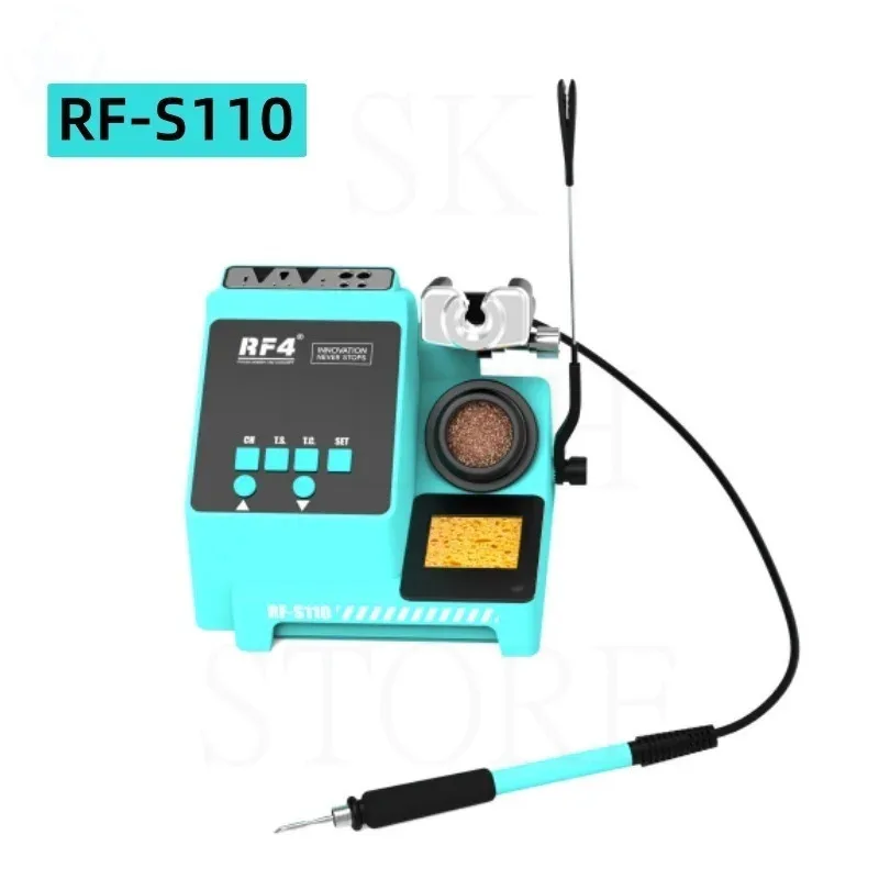 NEW RF-S110 SMD BGA Hot Air Soldering Rework Station with Digital Screen Phone Desoldering Motherboard IC Repair RF4