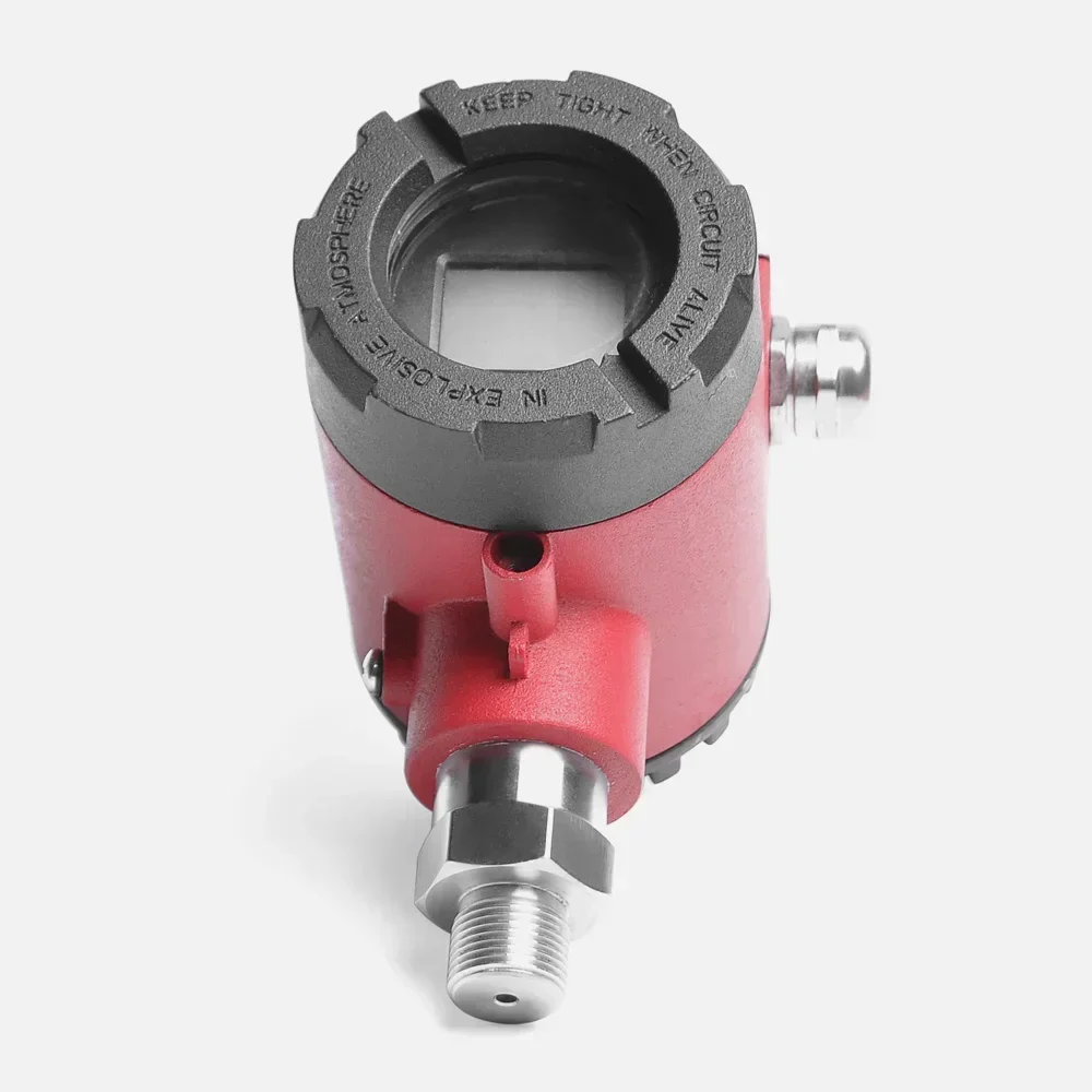 explosionsgeschützter 4-20 mA 0-5 V 10 V RS485 intelligenter Inline-Drucksender mit LCD-Display