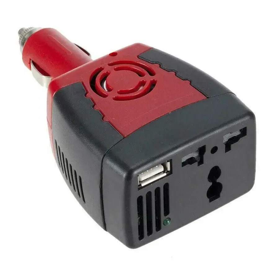 

150W Car Power Inverter Cigarette Lighter Car Charger USB 12V DC To 220V AC Converter Adapter Car Converters