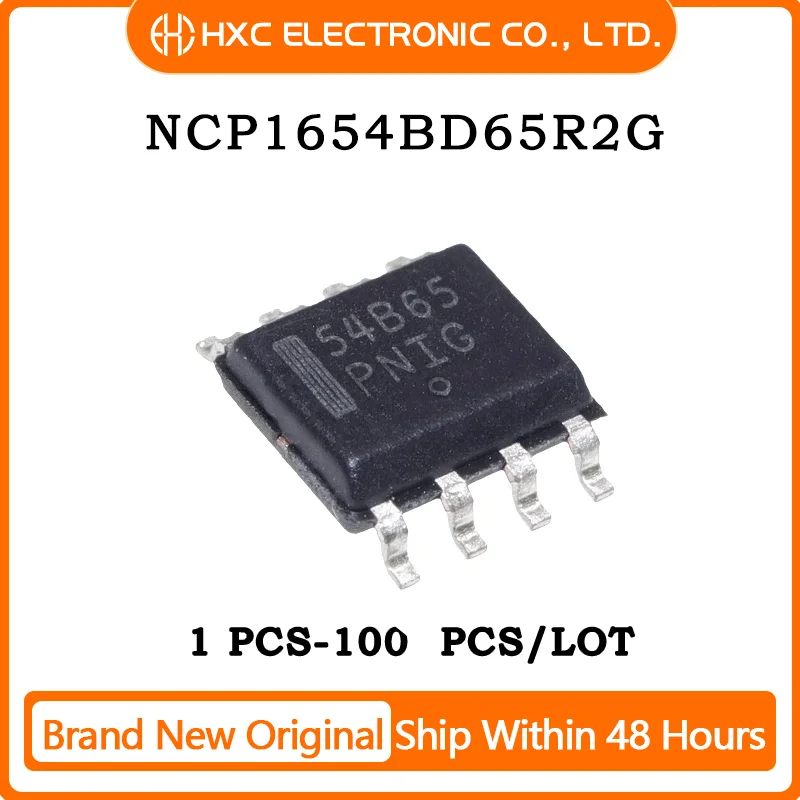 5/10/50/100PCS 100% New 54B65 NCP1654 NCP1654BD65R2G sop-8 Chip