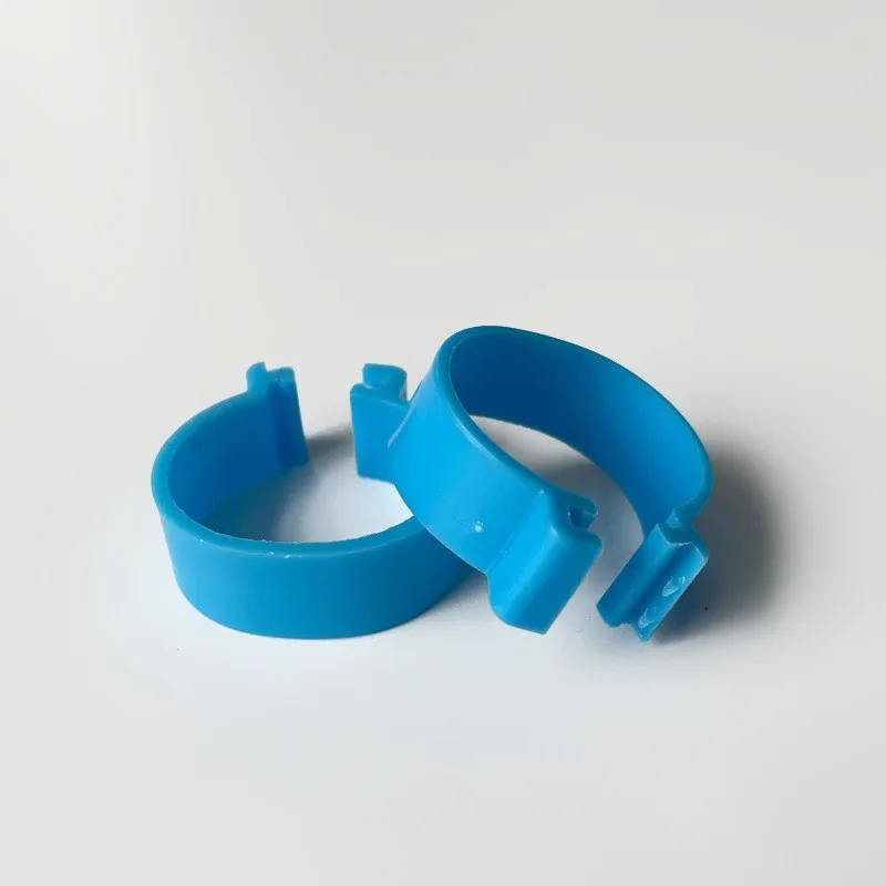 14 pcs Poultry Identification Bands with Durable Plastic Material, Multipurpose, Versatile, Practical, Random Color