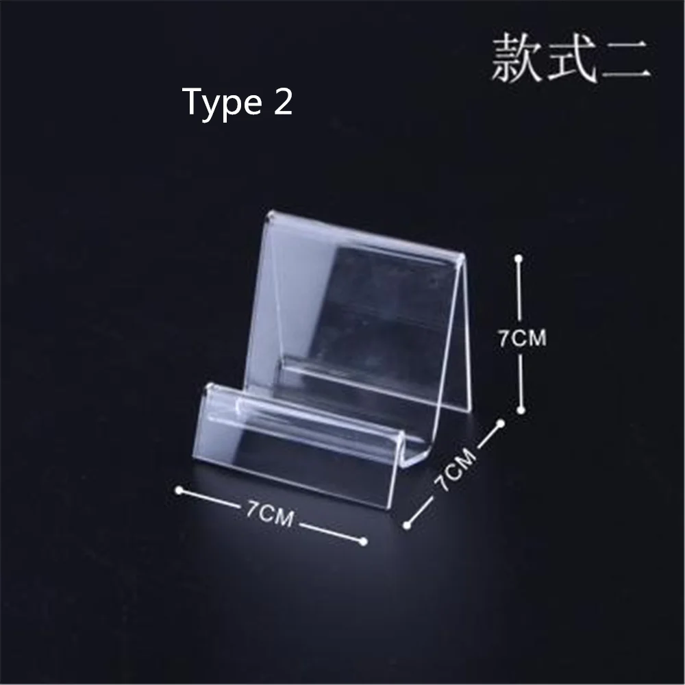 Transparent Display Stand Acrylic Mount Tablet Phone Holder for mobile phone