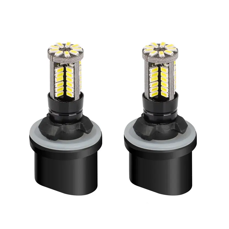 Lâmpadas LED para carros, luzes de nevoeiro, lâmpada de condução, luzes altas, fonte de luz branca, 882, 885, 890, 891, 892, 893, 899, 6000K, 2pcs