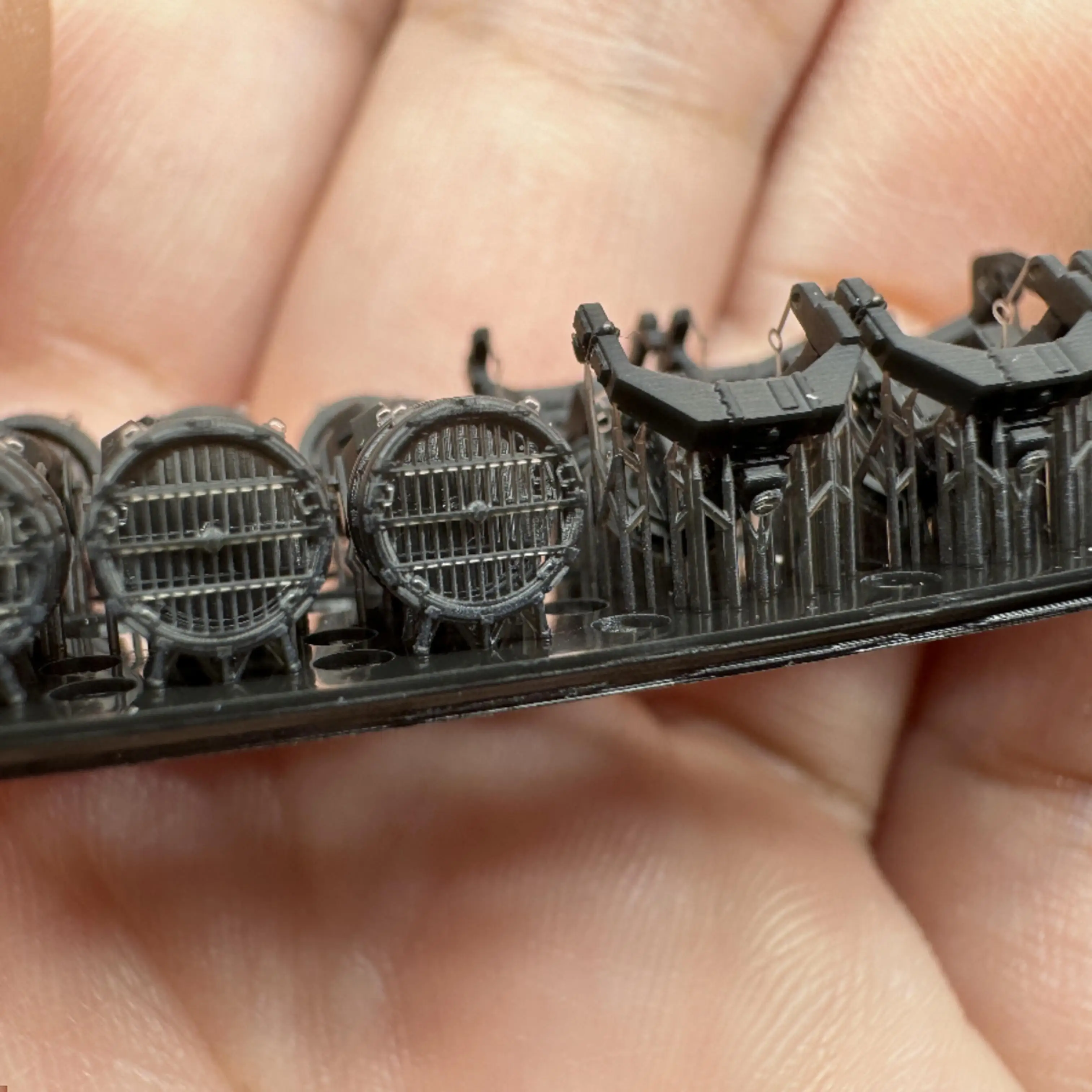 MUYI MODEL STUDIO 1/350 G350020 KRIEGSMARINE SEARCHLIGHT TYPE A 3Dプリントキット