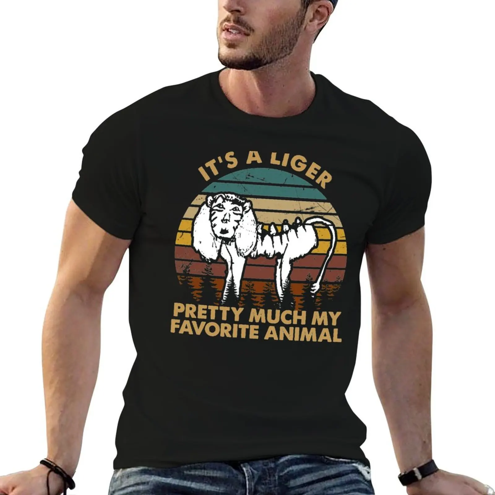 napoleon art dynamite its a liger pretty much my favorite T-Shirt t shirt man designer t shirt man cotton T-Shirt