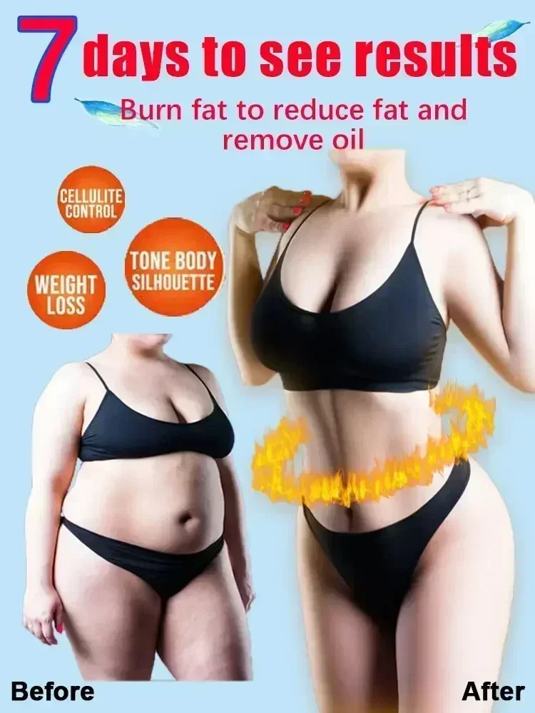 Slimming Cream Fat Burning Full Body Sculpting Man 7 Days Powerful Weight Loss Woman Fast Belly