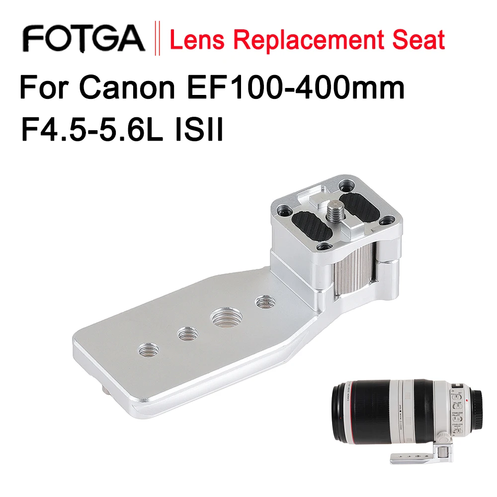 

FOTGA Tripod Ring Replacement Seat For Canon EF100-400mm F4.5-5.6L ISII Second-generation Lens Replacement Mount Camera Accessor