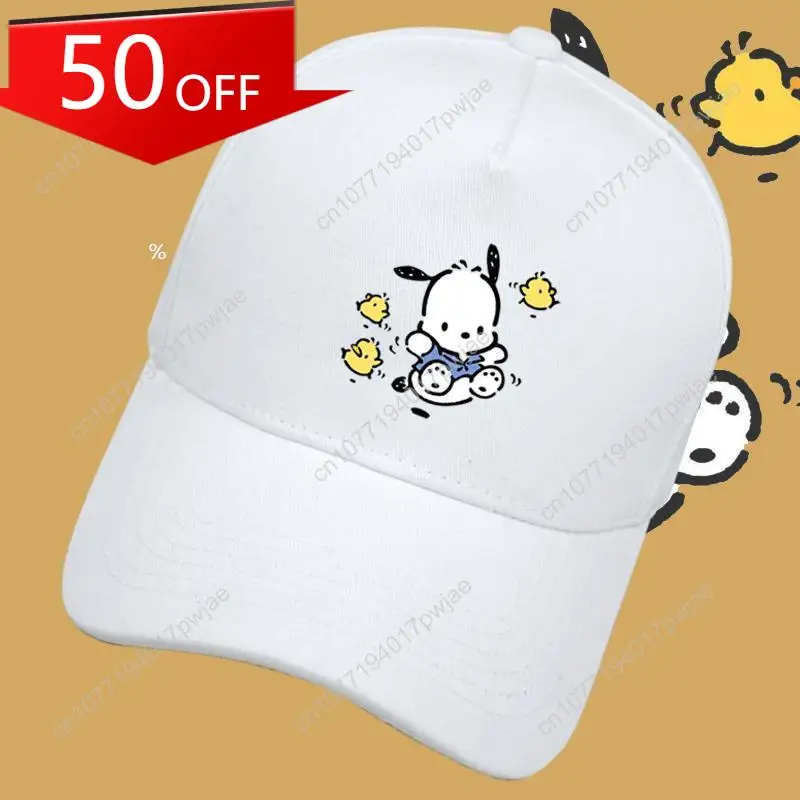 

Sanrio Pochacco Summer New Arrivals: Unisex Visor Caps, Sun Hats, and Casual Baseball Caps