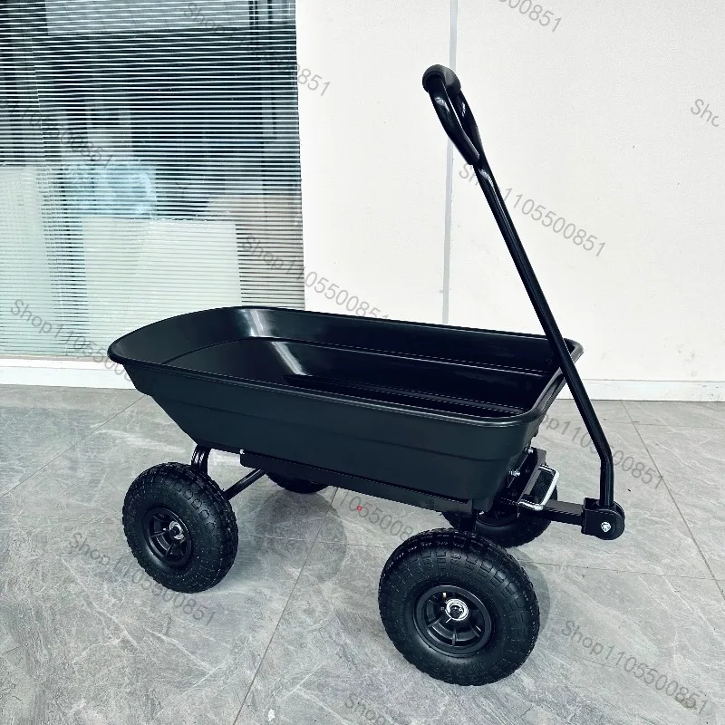 Garden Cargo Truck Tractor for Garbage Dumping & Gardening Tools