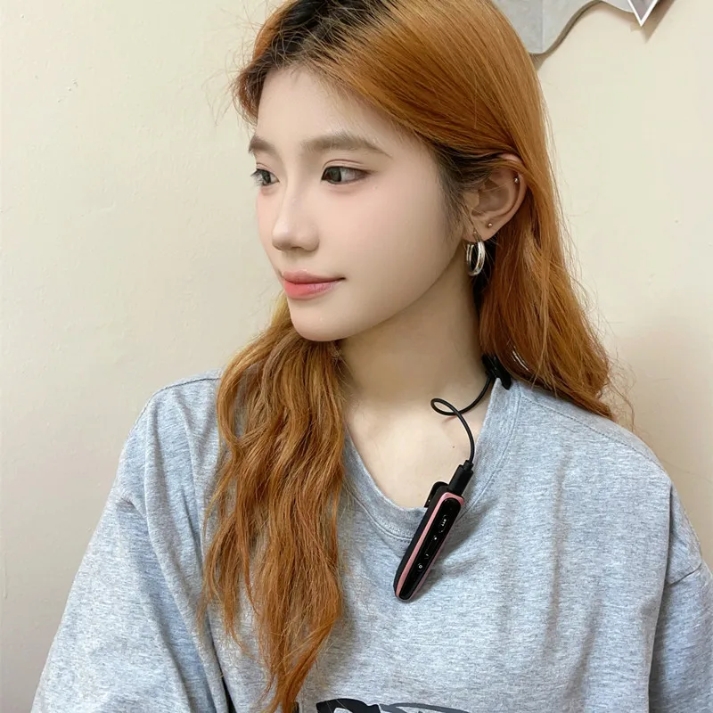 جهاز اتصال لاسلكي صغير اتجاهين راديو لاسلكي تخاطب شحن سماعات TYPC-C 16 قناة الأذن هوك معلقة