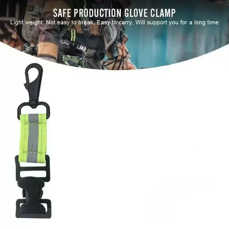 5/2-Piece Set of Single Clip Glove Holders, Tool Hooks, Commonly Used for Construction Work, Fire Rescue, Motorcycle Work, Etc., Suitable for Various Scenarios, Halloween and Christmas Gifts