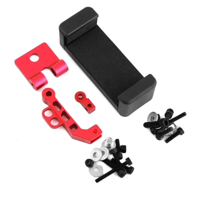 Phone Holder Clip Bracket Mount Support for DumboRC X6 X4 2.4G 6CH Transmitter Remote Controller 1/10 1/8 SCX10 D90 RC Car Boat