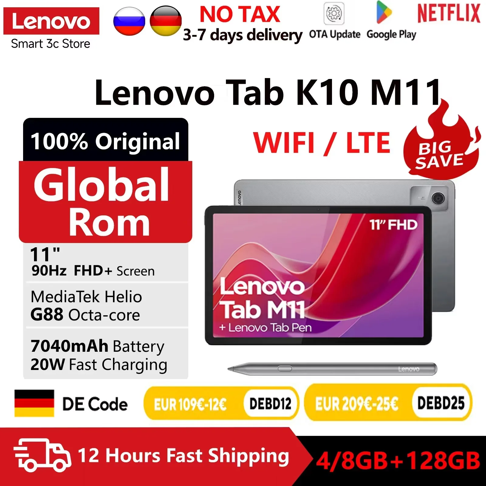 Systemmodell Lenovo Tab M11 K10 – Warum dieses Tablett meine tägliche Arbeit revolutioniert hat