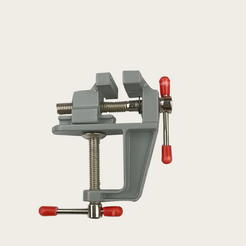 Portable Aluminum Mini Table Clamp Screw Bench Vice Multi-use Jeweler Hobby DIY Mold Craft Repair Tool image 3