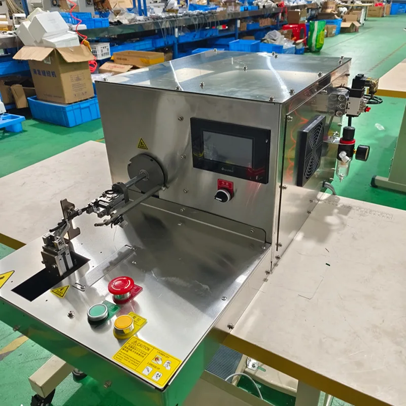 New winding cheongsam dovetail one-word buckle machine, automatic winding and tying, Tang loading buckle automatic