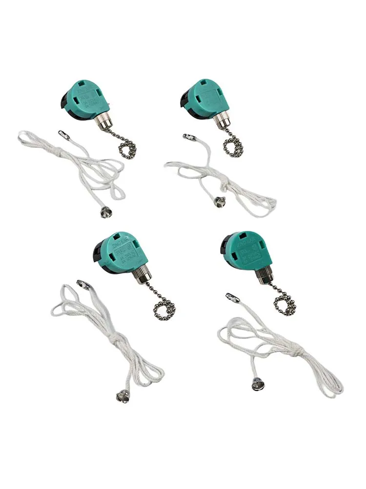 

Pack of 4 ZE268S6 3 Speed Fan Switch for Hunter For Harbor Breeze For Hampton Bay Fans with 4 Connecting Wires