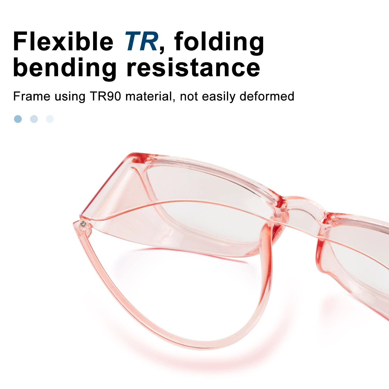 Schutzbrille für Frauen, Blaulichtfilter-Brille, Augenschutz-Brille für LED-Licht, ANSI Z87 Sicherheitsbrille für Damen HM9 – Detail 6