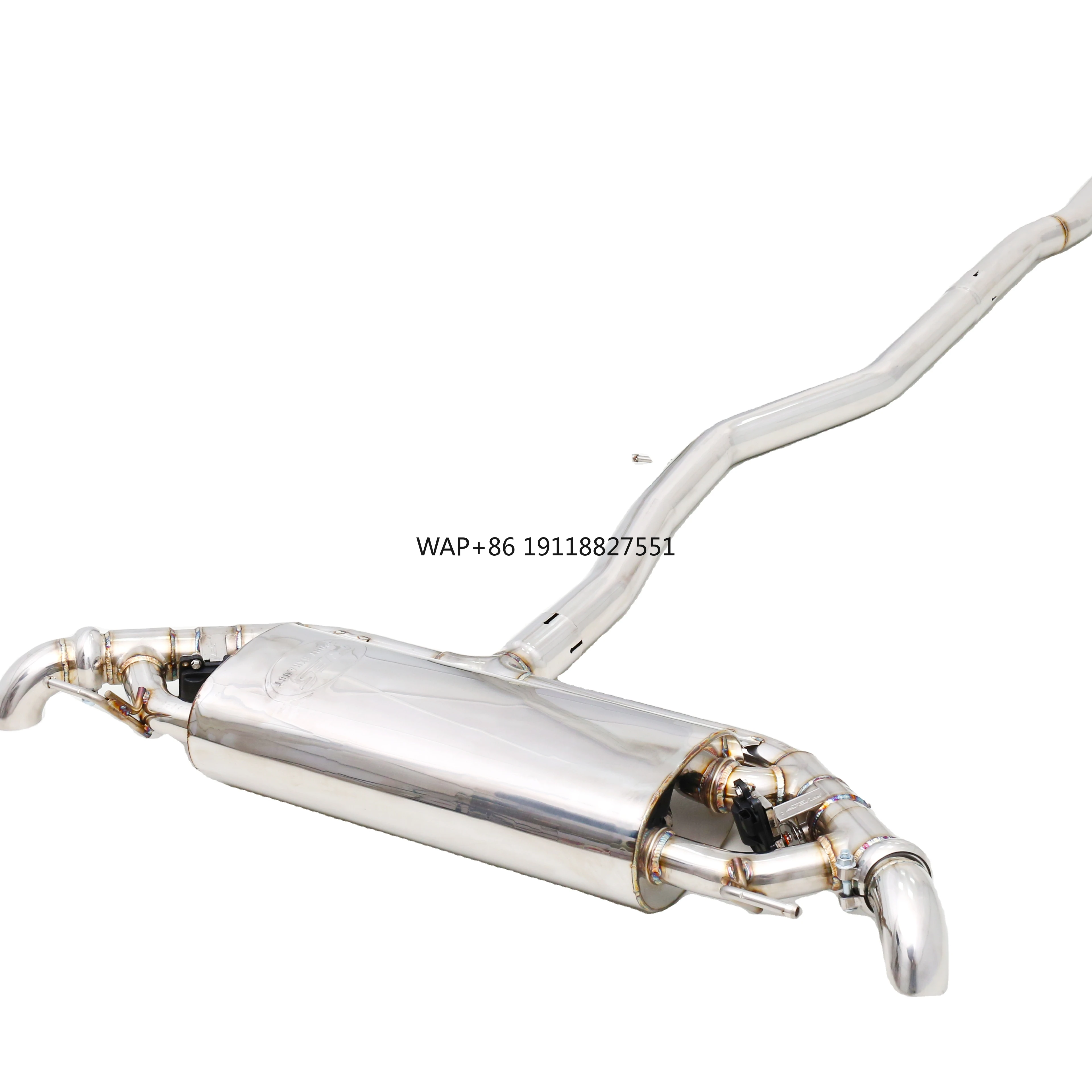 

Customizable Factory 304 Stainless Steel Valved Exhaust System Designed Specifically for S90 T5 2.0T