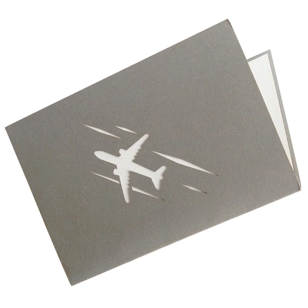 

3 D 3d Greeting Card Birthday for Boy Airplane Cards Popularity Friend Grandson Father
